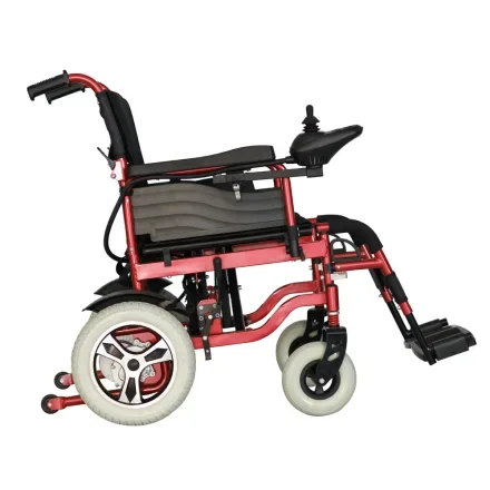 Wheelchair 50156-L008 — Health Care Открытый ручной задние колеса Легкая складная инвалидная коляска электрический