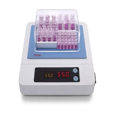 Thermo Fisher Scientific 88871003 — EachCompact Цифровая сухая металлическая ванна/модуль нагрева, компактная сухая металлическая ванна S, 100–240 В, Chinese, EU и вилки для Великобритании