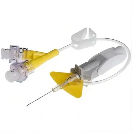 BD Catheter 24gx3/4 — 383531 Катетер » Nexiva IV Winged Cls, 2 порта, желтый 20/Bx, 4 BX/CA