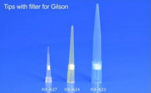 HX-A23 — Советы по фильтру 1000ul Gilson