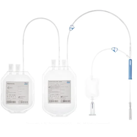 D350ML — Пленка Tubular Мешок для крови CPDA/CPD Двойной пакет