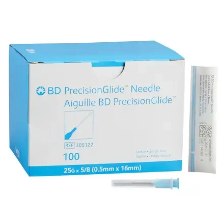 BD Disposable 25gx5/8 — 305122 Игла одноразовая » 100/BX, 10 BX/CS