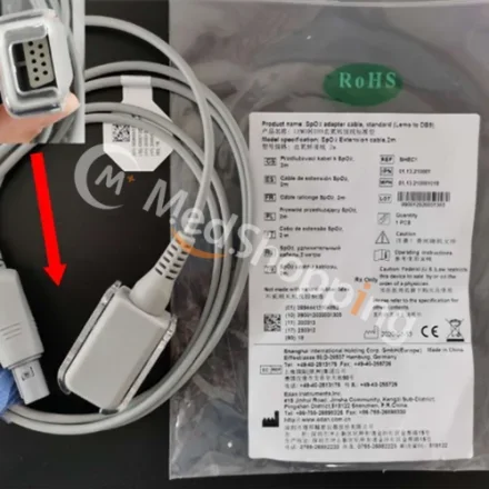 Edan im20 — Im50 im60 im70 im80 элита v8 v10 v12 x8 x10 x12 Монитор пациента Удлинительный кабель SpO2, 2 м 0. 13. 210001 0. 13. 210001018