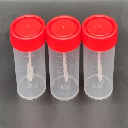 40-50ml-4 — Одноразовый пластиковый стаканчик Toilet набор Контейнеры для образцов Пластиковая бутылка Контейнер для медицинских образцов
