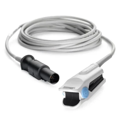 GE Healthcare E8931TB — TruSignalSPO2 встроенный датчик пульса с разъемом Ohmeda (1m)