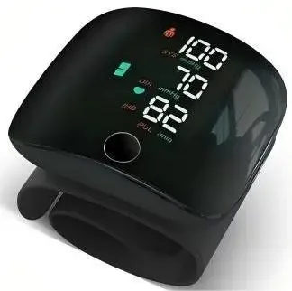 Wrist Электронный монитор артериального давления Полностью автоматический светодиодный сфигмоманометр