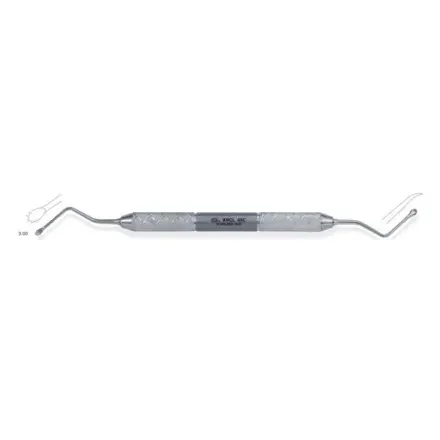 Curette KRCL85C — Стоматологический Двусторонние костные кюреты стоматологический Хирургическая кюретка KQ-300