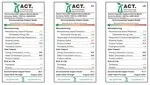 Thermo Fisher Scientific 2089-0004 — Упаковка из 72 шт. NalgeneEconomical HDPE Бутылка с узким горлышком, 125 мл