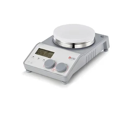 DLAB — MS-H-ProT Цифровая жидкокристаллическая мешалка Hotplate Магнитная мешалка с таймером Нержавеющая сталь с керамическим покрытием 340°C