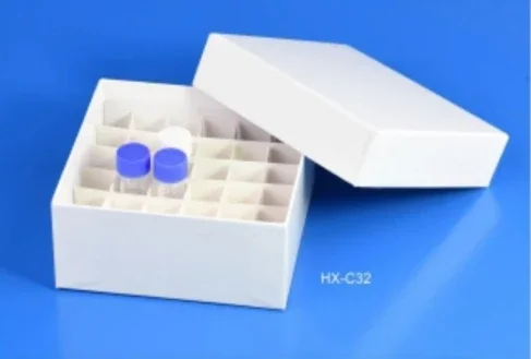 HX-C32 — Бумажная коробка для криопробирок емкостью 5 мл (36well)