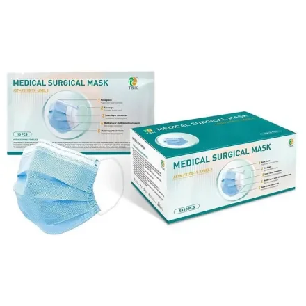 TNK-WKA-2 — 3-слойная медицинская хирургическая маска для лица ASTM F2100-L3 одобрена FDA