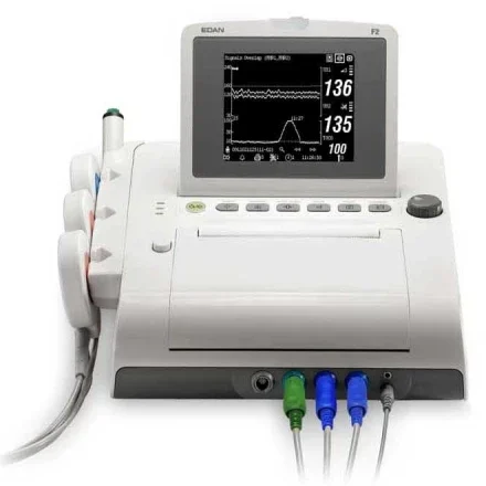 Edan F2 Fetal Monitor — Large Складной экран фетальный Монитор фетальный монитор с принтером