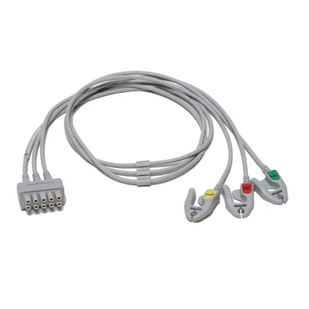 GE Healthcare E8985TB — Магистральный кабель ЭКГ с 12-контактным разъемомAHA, 3. 6m/12ft., 1/упаковка