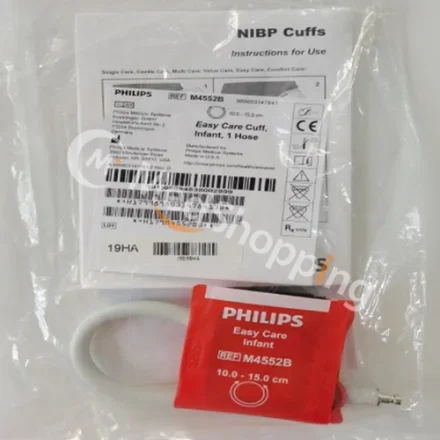 Philips M4552B — Манжета Easy Care, Infant 10. 0-15. 0CM, 1 шланг. 989803147841 Манжета Easy Care для нескольких пациентов, Infant M1008B, M1176A, M3000A, M3001A, M3002A, 862474, 862478, 863055, 863082,…
