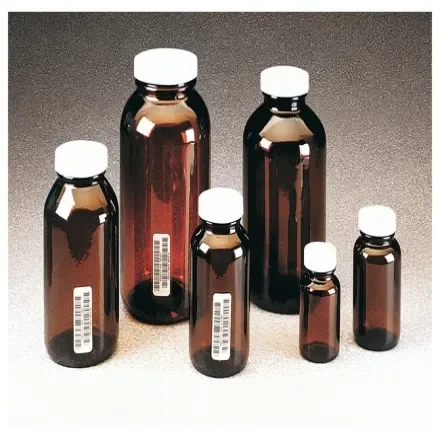 Thermo Fisher Scientific 1250 — 341-1250 Упаковка из 6 стеклянных упаковочных бутылок I-Chem Brown с широкой горловиной и крышкой, мл, уровень сертификации