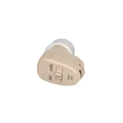In-the-ear ITE Слуховые аппараты для пожилых людей Компактные мини-усилители звука красного и синего цвета