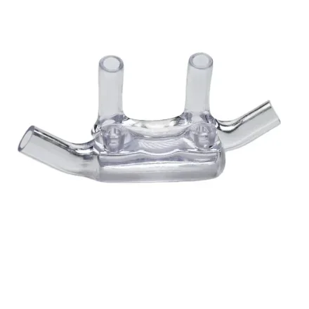 plugs ETCO2 — Одноразовый PVC Nasal Кислородная трубка 4-way Заглушки для носа Прозрачные Nasal Заглушки канюли Nasal Наконечники канюли