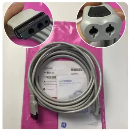 GE Healthcare DASH3000/4000 — Трубка для измерения артериального давления новорожденных Extension, 3. 6M, двухконтактный разъем, номер для заказа 20
