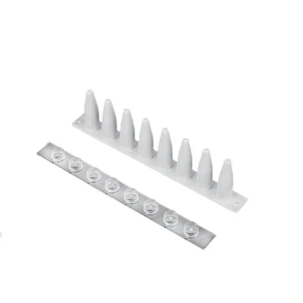 8-Strip — ПЦР-пробирка 0, 2 мл белая PCR8 Union с оптической плоской крышкой