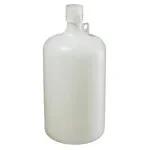 Thermo Fisher Scientific 2097-0010 — Упаковка из 6 бутылок Nalgene с фторидом полиэтилена высокой плотности и больших бутылей с узким горлышком