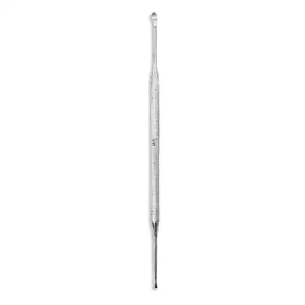Angle SK241701 — Double End Explorer Double Зонд для чистки зубов с головкой Зубочистка Эндодонтический стоматологический скребок с крючком и углом # Прямая лопата с восьмиугольной ручкой