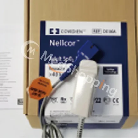Technology DS100A — COVIDIEN датчик SpO2 Nellcor для взрослых, многоразовый, вес: 40 кг, технология OXIMAX ДАТЧИК SpO2 ДЛЯ ВЗРОСЛЫХ С ЗАЖИМОМ ДЛЯ ПАЛЬЦЕВ