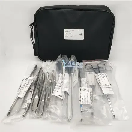 Kit SA0101 — Shanghai Jinzhong Abortion Комплект Искусственный Abortion Комплект инструментов Gynecological Полный комплект инструментов хирургический SRL-1