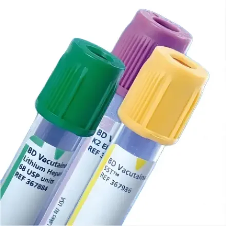 BD 367812 — Трубка BC Vacutainer Plus Plastic 4m L 13x75mm Clt Act красный 100/Bx, 10 BX/CA
