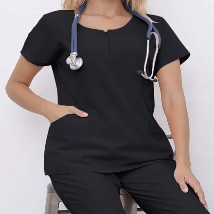Scrubs для женщин, спецодежда, защитная одежда, униформа, медицинский скраб, топ