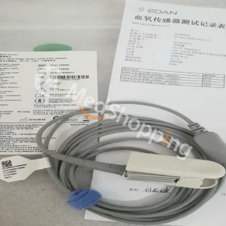 Edan im20 — Im50 im60 im70 im80 элита v8 v10 v12 x8 x10 x12 Монитор пациента, встроенный кабель SpO2 с датчиком SpO2 на палец 02. 01. 109069 02. 01. 109069017 (01) 06944413805293