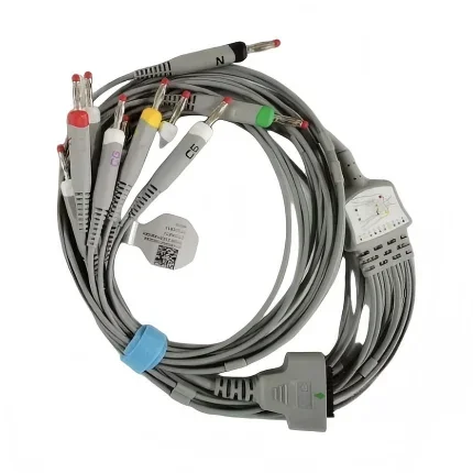 Edan Dx12 — SE-1010 ST-1212 12-отведение European Отводящий провод ЭКГ