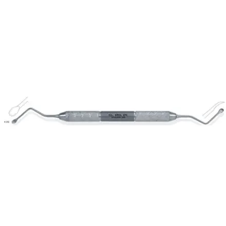 Curette KRCL87C — Стоматологический Двусторонние костные кюреты стоматологический Хирургическая кюретка KQ-302