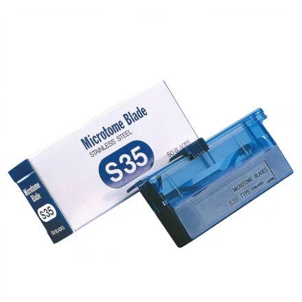 S35 — Feather одноразовые лезвия для микротома 50 ЛЕЗВИЙ/DISP на лезвия для микротома