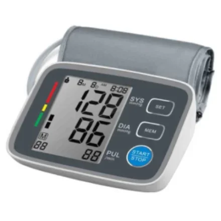 Meter 132x100x45 — Sphygmometer Автоматический цифровой тонометр для плеча Цифровой Sphygmometer Полностью автоматический медицинский прибор AU80EH