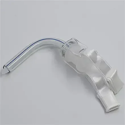Трубка Tracheostomy Интубация трахеотомии (без мешка) Медицинская трубка из ПВХ Tracheostomy