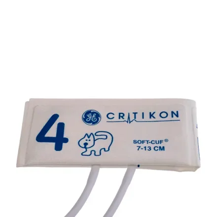 GE Healthcare E8946TB — Soft Cuff, Newborn #4, 2TB, темно-синий/белый (BX/20)