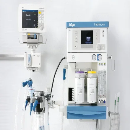 Dräger 2014 — Подержанная машина Fabius® Plus Anaesthesia/Надежная рабочая станция анестезиологический/восстановленный Оборудование операционной больницы