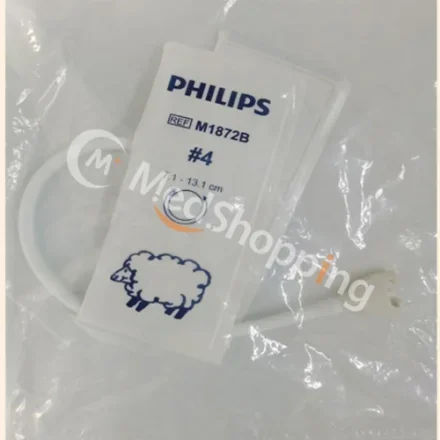 Philips joint M1872B — Манжета для новорожденных 7. 1-13. 1CM одноразовый кассетный шарнир No 4 неонатальные манжеты НИАД для одного пациента, размер No 4 M1008B, M3000A, M3001A, M3002A, M8105A, M8102A,…