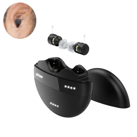 Ear медицинский перезаряжаемый слуховой аппарат CIC цифровые высокочастотные карманные слуховые аппараты