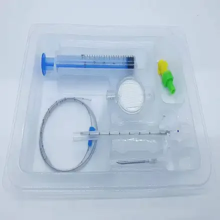 Заводской мини-упаковочный эпидуральный комплект direct 15G 16G 17G 18G