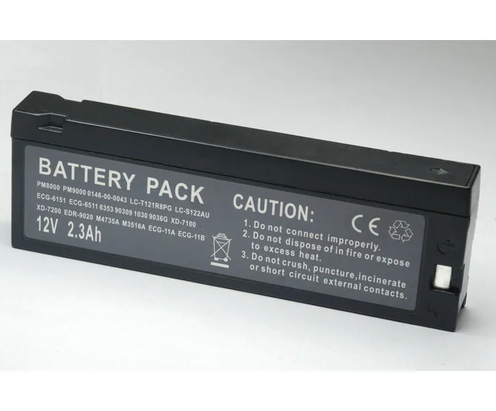 Mindray PM98000, PM9000, PM8000, PM7000, MEC2000 — Для 1030 1050 9030P MEC1200 MEC1000 монитор жизненно важных показателей NIHON KOHDEN X041A LCT-1912NK LCS-1912AK EPP-100C M05-302R3R PS-1223 герметичный свинцовый аккумулятор
