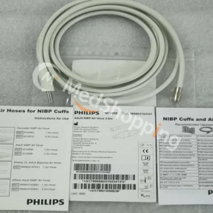 Philips M1599B — Воздушный шланг НИАД для взрослых 3. 0m. 989803104341 Соединительный кабель давления для взрослых — 3. 0m 9, 84 дюйма M1008A, M1008B, M3000A, M3001A, M3002A, 860335, 862474, 862478,…