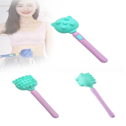 Extensible Растирает спину Массажер Стержень Меридиан Фитнес-тело Massage Hammer