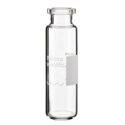 Thermo Fisher Scientific CHCV20-14 — Упаковка из 100 шт. SureSTART 20 mLClear флаконов со стеклянной обжимной крышкой для свободного пространства, 100 шт./пакет, 1 класс
