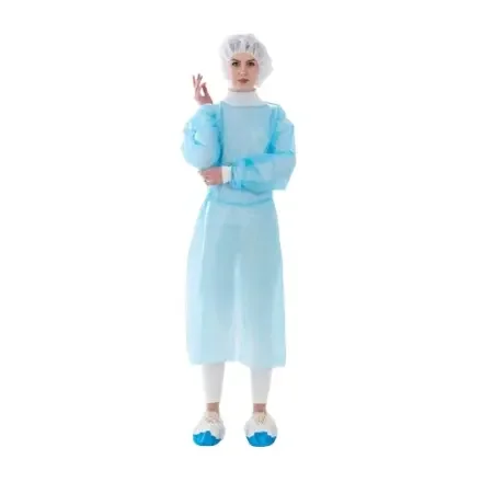 Одноразовый Изолирующие халаты из полипропиленового материала Medicom одноразовый Хирургические халаты ZB