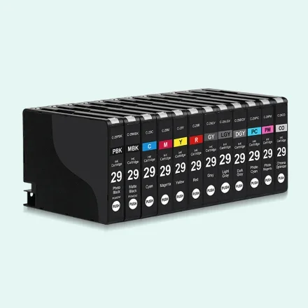 Canon PGI-29 — Совместимый для PRO-1 совместимый картридж PGI-29MBK CMY CO R картридж PRO-1 PRO1 струйный принтер PGI29PC PBK PGY GY LGY PM