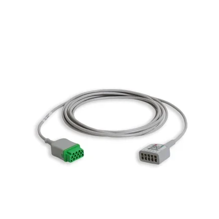 GE Healthcare E8885TB — Провода отведений ЭКГ ECGCablesandLeadwires-ECGTrunkCablewith3/5-LeadConnectorAHA, 3. 6m/12ft. (Номер свидетельства о регистрации продукта/номер свидетельства о регистрации: номер…