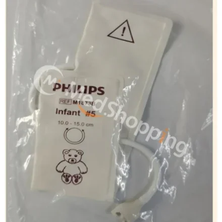 Philips joint M1873B — Манжета для новорожденных 10-15CM одноразовый кассетный шарнир No 5 Неонатальные манжеты НИАД для одного пациента, размер No 5 M1008B, M3000A, M3001A, M3002A, M8105A, M8102A, 863055,…