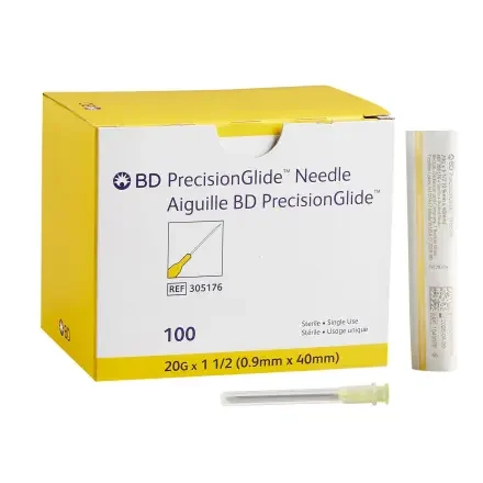 BD Disposable 20gx1-1/2 — 305176 Игла одноразовая » 100/BX, 10 BX/CS
