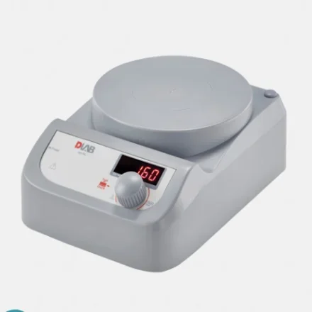 DLAB — MS-PA Светодиодная цифровая магнитная мешалка Пластиковая пластина Лабораторная цифровая магнитная мешалка-миксер
